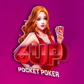 Logo of 6 Up Pocket Poker from FlipLuck at Roibets Casino