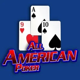 Table Games logo of All American Poker from RTG (Reel Time Gaming) at Roibets Casino
