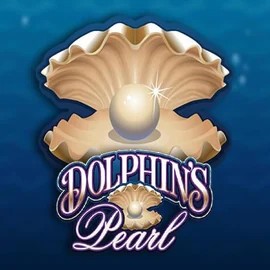 Dolphins Pearl slot logo by Novomatic at Roibets Casino