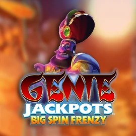 Genie Jackpots: Big Spin Frenzy logo by Blueprint Gaming at Roibets Casino